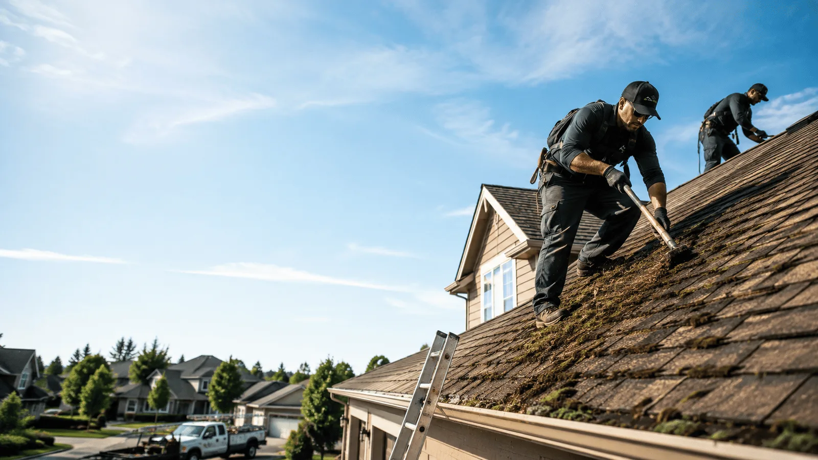 Roof Moss Removal in Commerce, MO near me